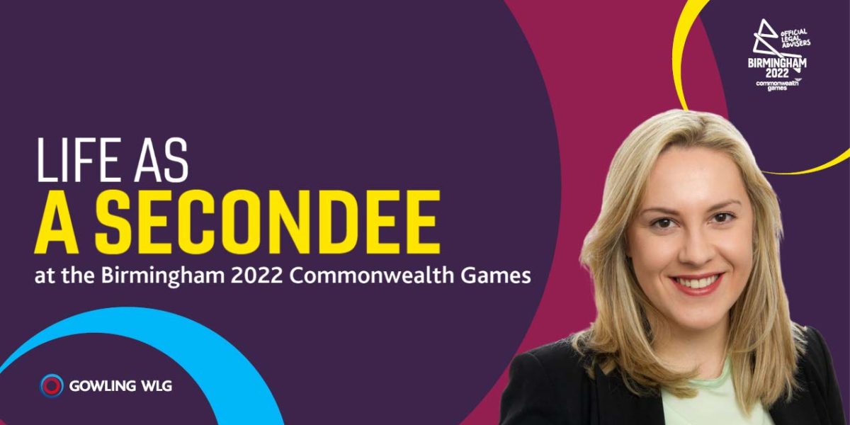 Life as a secondee at the Birmingham 2022 Commonwealth Games