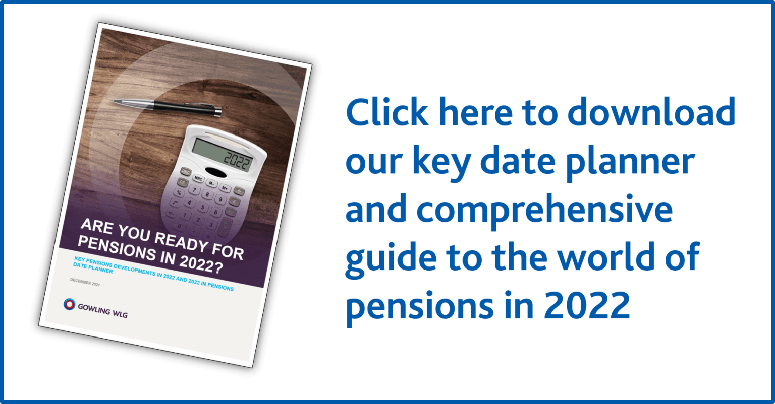 Key dates for pensions in 2022 LoupedIn