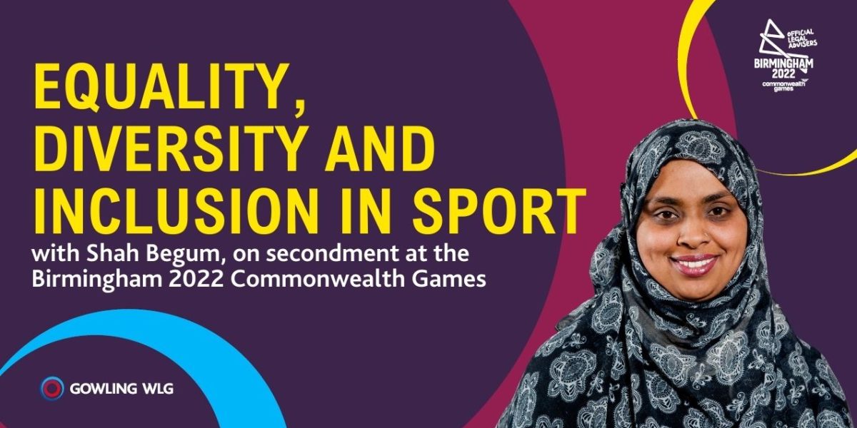 Equality, diversity and inclusion in sport