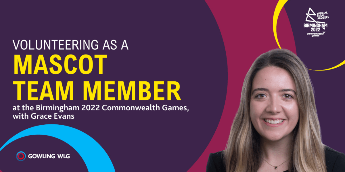 Volunteering as a Mascot Team Member at the Birmingham 2022 Commonwealth Games