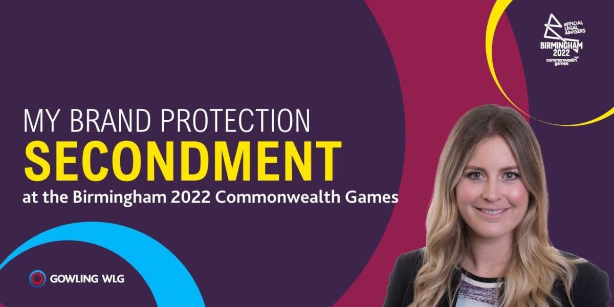 My brand protection secondment at the Birmingham 2022 Commonwealth Games