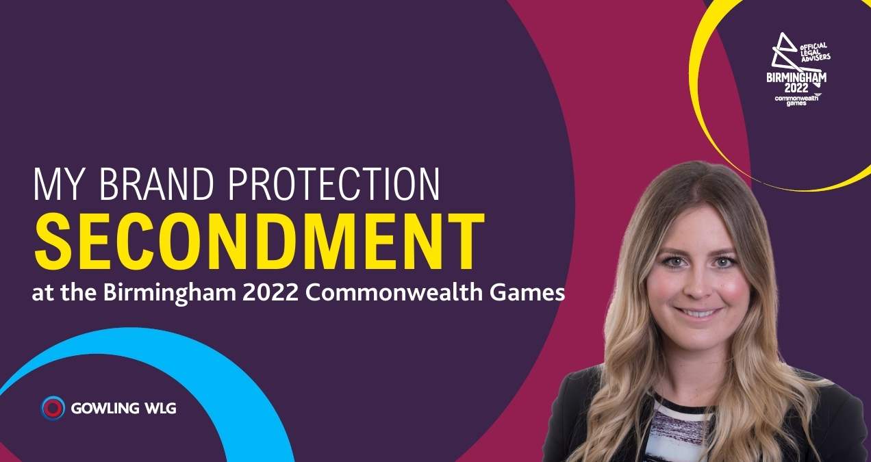 My brand protection secondment at the Birmingham 2022 Commonwealth