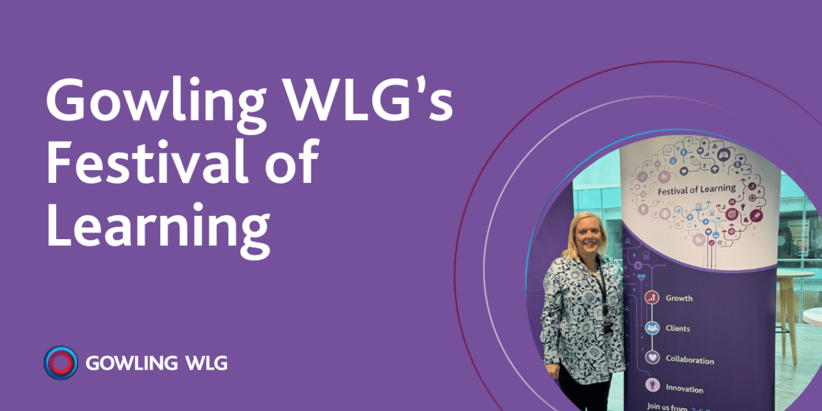 Gowling WLG’s Festival of Learning